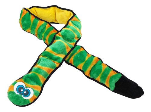 Outward Hound Invincibles Green Snake Juguete Para Perro De 