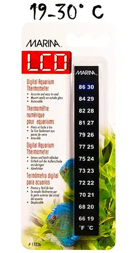comprar Accesorios Para Acuario - Termómetro Digitale Lcd 19 A 30° C