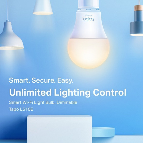 Tapo L510e Bombilla Smart Wi-fi Regulable Tp-link 806lumens