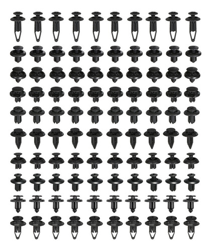 Juego De Remaches Para Parachoques De Coche (100 Unidades)