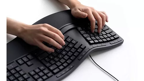 Teclado Microsoft Ergonómico Español LXM-00003 - Gaba Store Costa Rica