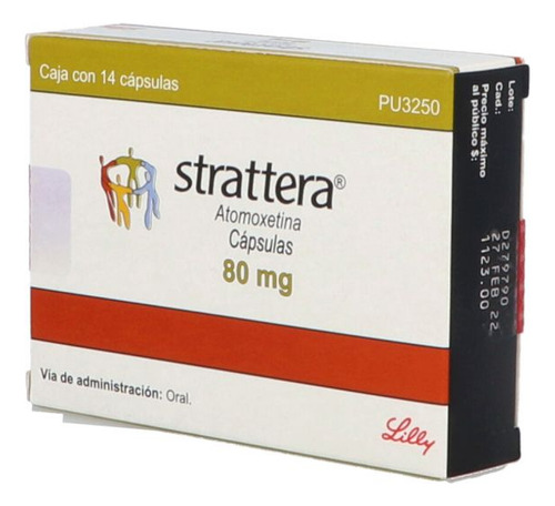 Strattera 80 Mg Caja Con 14 Cápsulas