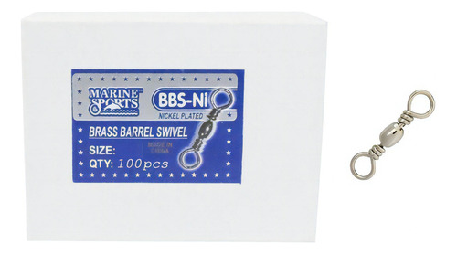Girador Bbs-ni Nº 9 Nickel 1,5cm - Marine Sports - 100 Peças