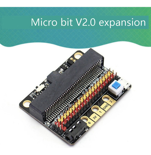 2x Para La Placa De Expansión Microbit Iobit V2.0 Micro:bit