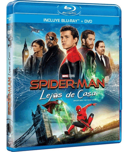 Blu Ray + Dvd Spider-man Lejos De Casa