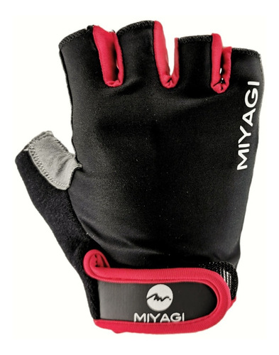 Guantes Protección Miyagi Ciclismo Fitness Gimnasio Pesas