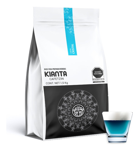 Base Kianta Cristal Frappe/smoothie/sodas/esquimo 1.5kg
