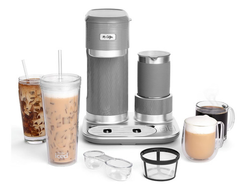 Sr. Coffee 4 En 1 Single-serve Latte Lux, Iced, Y Hot Coffee