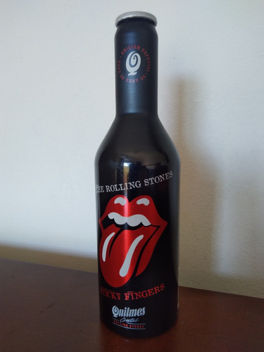 Lata Botella Quilmes Rolling Stones Sticky Fingers