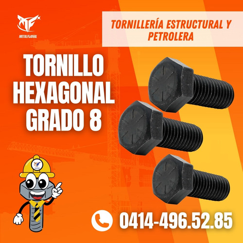 Tornillo Hexagonal Grado 8