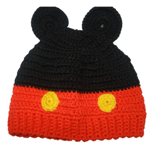 Gorro Tejido Crochet Niño Bebes Otoño Invierno Personajes 