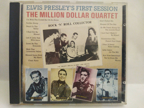 The Million Dollar Quartet Elvis Presley 's First Session Cd