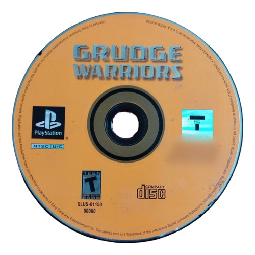 Grudge Warriors Ps1 (solamente Es El Disco)