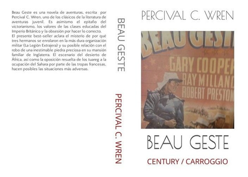 Libro Beau Geste - Wren, Percival C.