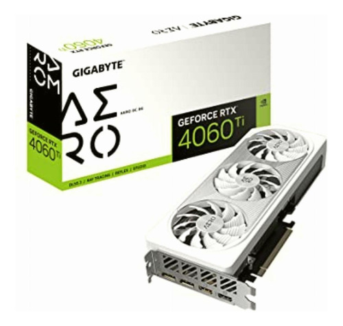 Gigabyte Geforce Rtx 4060 Ti Aero Oc 8g Tarjeta Gráfica, 3