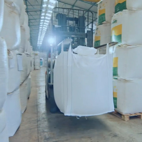 2 Big Bag Reciclagem Entulho Serviços Gerais Resistente Cor Branco