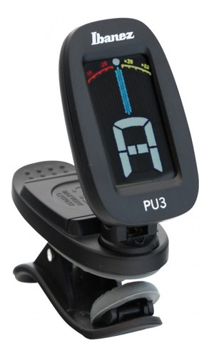 Afinador Cromático Ibanez Pu3 Clip-on Tuner C/ Nfe