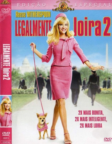 Legalmente Loira 2 Comedia Original Dvd Novo Lacrado Dublado Dvd De Filme Comédia