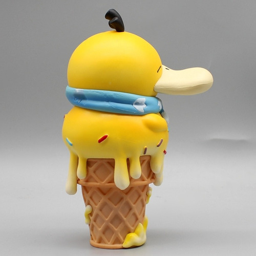 Figura Pokemon Psyduck Helado Kawaii 14 Cm Con Caja
