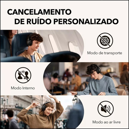 Auriculares inalámbricos Soundcore Life Series Life Q30 A3028 black
