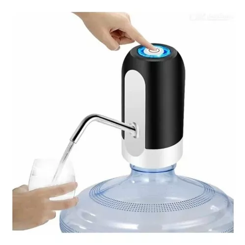 Bomba manual de agua para bidón Higa Shop Bomba elétrica usb para garrafa  de 5 a 20l - prática color negro