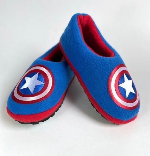 Pantuflas O Babuchas Talla 34 A La 42 Hombre Araña Y Otros