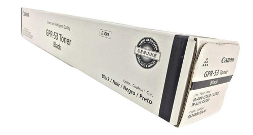 Cartucho de Tóner Color Negro Canon Gpr-53 C3025 3330 3530 8524b003ba