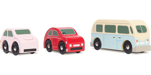 Le Toy Van - Coches Y Construcción Madera Retro Metro Car Ca