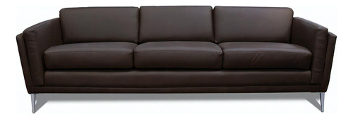 Sofa De Piel - Viggo- Confortopiel Color Chocolate