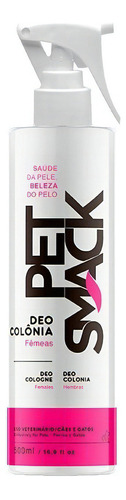 Deo Colônia Fêmeas Pet Smack 500ml