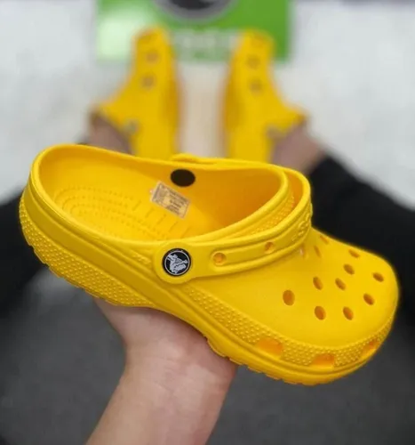 C R O C S Band 2.5 Sandalia Zueco Amarillo Dama Originales