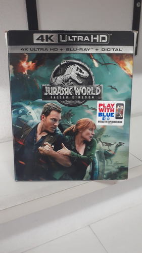 4k Ultra Hd + Blu-ray Jurassic World Fallen Kingdom