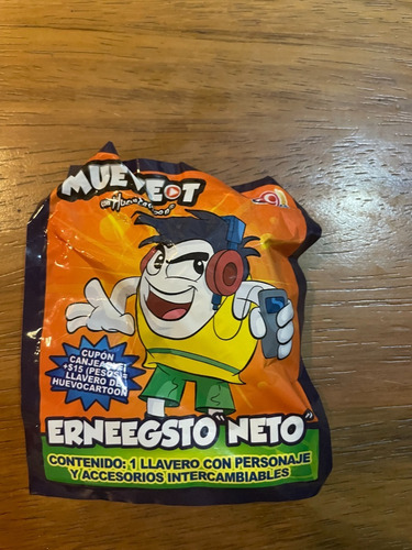 Llaveros Huevo Cartoon Vuala Gamesa 7 Pza Y 2 Ecolokitos (Usado)