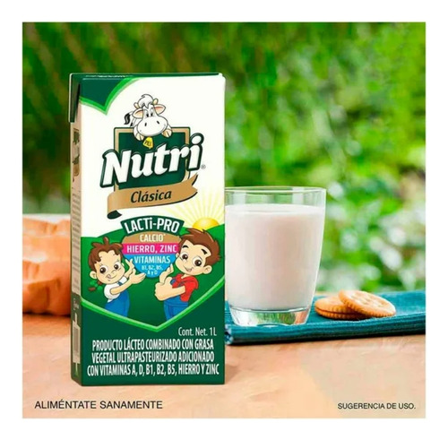Producto Lácteo Combinado Nutri Leche Entera 1 Litro