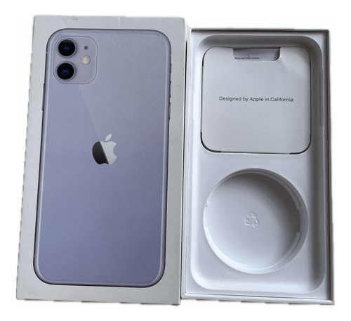 Caja Vacia iPhone 11 64gb Purple