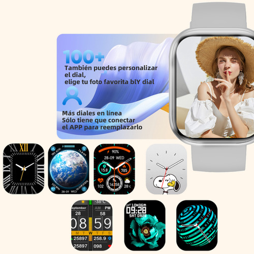 El Reloj Inteligente Para Deportes Al Aire Libre Puede Medir La Frecuencia Cardíaca, La Presión Arterial, El Oxígeno En La Sangre, El Sueño, etc.Smartwatch