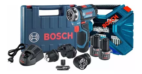 Sistema de taladro/atornillador Bosch GSR12 V 140fcb22 12 V, max Flexiclick  5 en 1