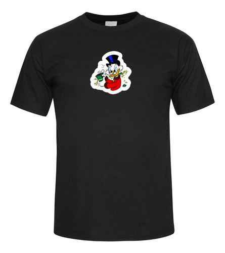 Playera Tio Millonario Donald Scrooge Mcduck Estampado M62