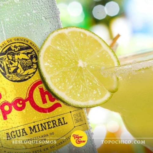 Agua Mineral Topo Chico 600 Ml Pack 24 Botellas