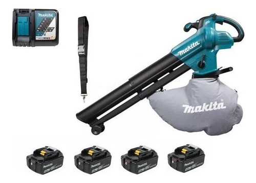 Soprador Aspirador Folhas Makita Dub187z 4bat 18v Makita 5ah