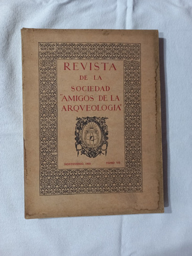Revista Sociedad Amigos De La Arqueología 7 Córdoba Rusconi