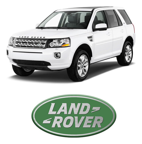 Adesivo Resinado Emblema Automotivo Land Rover