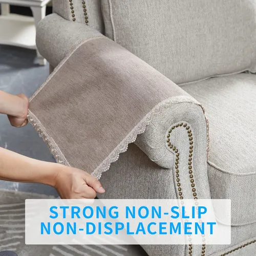 Minjiatex Fundas De Brazo De Sofa, Fundas De Encaje Antidesl