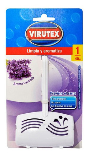 Pastilla Inodoro Wc X1  Lavanda Canastilla Taza Virutex