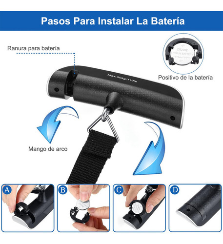 Báscula Par Equipaje 50kg
