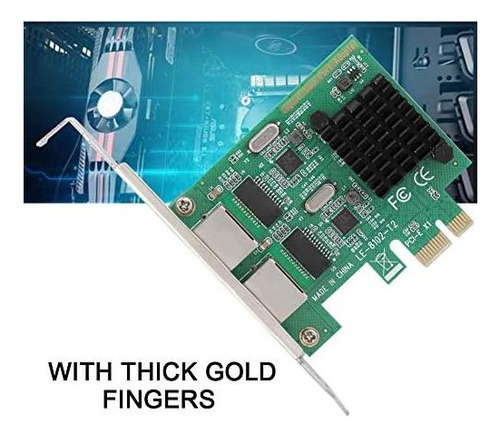 Rj 45 Tarjeta De Red Gigabit Gigabit Pci-e De Doble Puerto