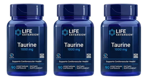 3 Taurine Life Extension 90 Cap