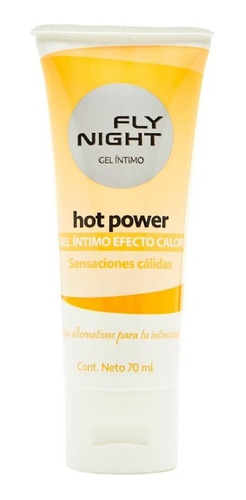 Lubricante Intimo Gel Efecto Calor Hot Power 70 Ml Fly Night