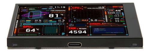 Monitor De Datos De Cpu Para Pc, Temperatura Del Ordenador,