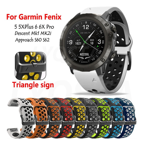 Banda De Reloj De 20 Mm De Ajuste Rápido Para Garmin Fenix